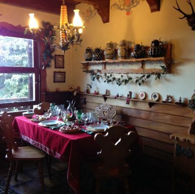 sala casa do papai noel