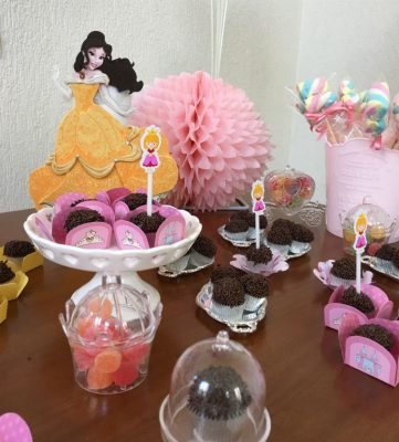 festa princesas decoração