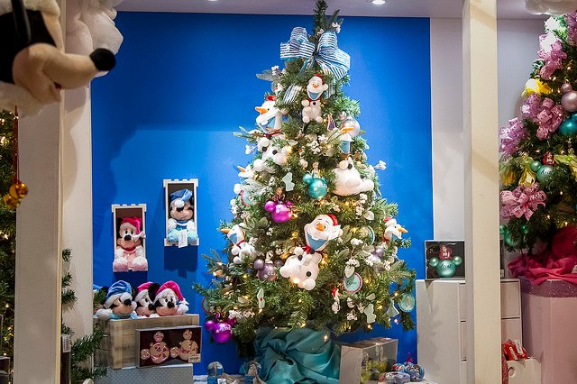 Árvore de Natal inspirada nos personagens da Disney!