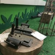 Exposição no antigo fórum de Ilhabela
