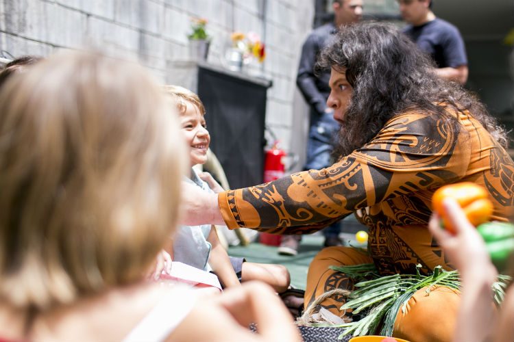 festa aniversário Casa Sapoti tema Moana