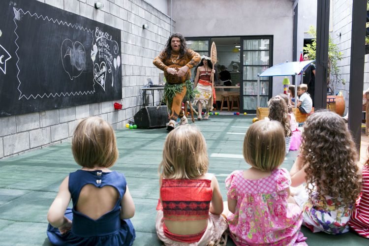 festa aniversário Casa Sapoti tema Moana
