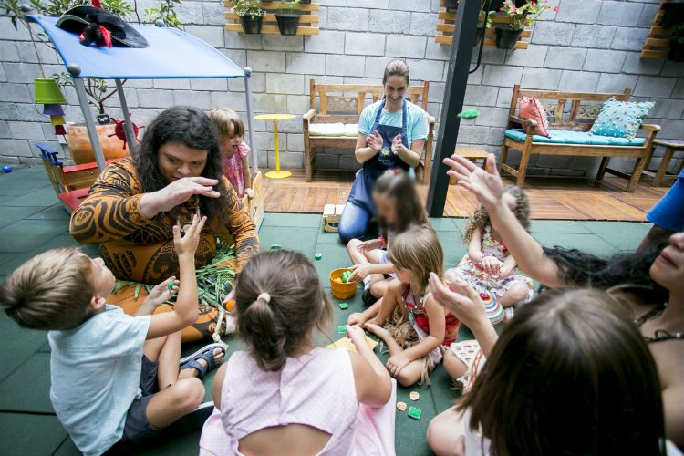 festa aniversário Casa Sapoti tema Moana