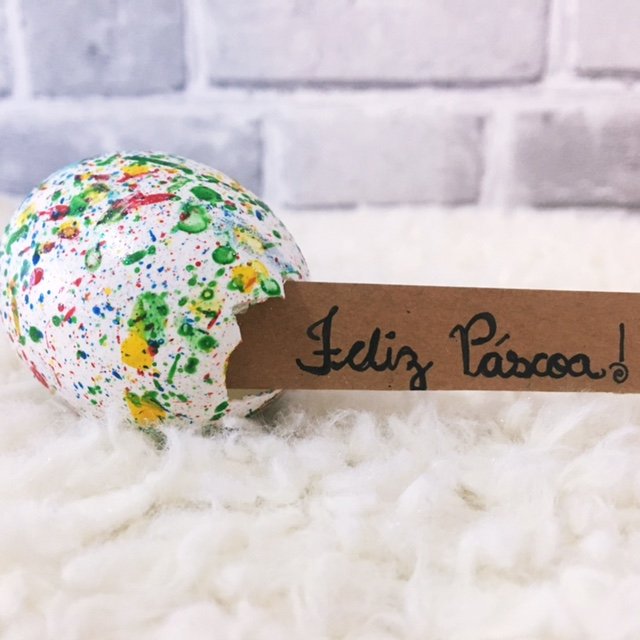 decoração casca de ovo de páscoa