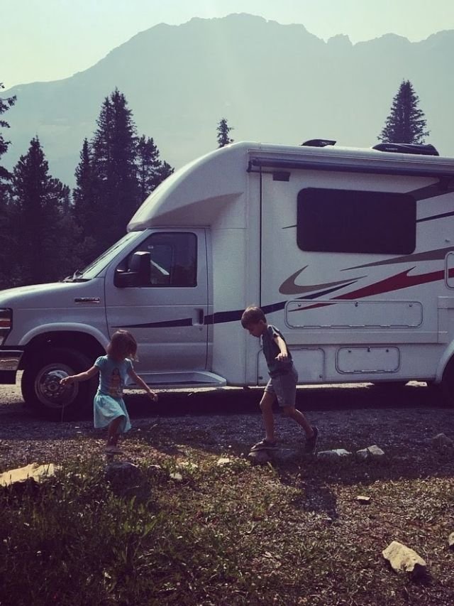 Viagem de motorhome no Canadá com crianças