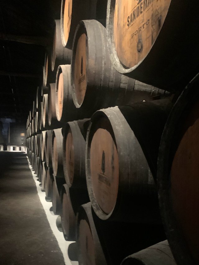 Visita às caves de Vinho do Porto, em Portugal
