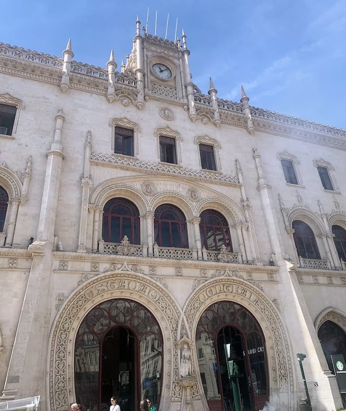 Estação Ferroviaria do Rossio em Lisboa