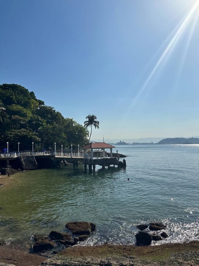 Visitamos a Ilha das Palmas, do Clube de Pesca de Santos