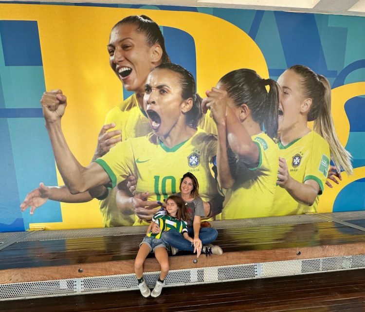 painel seleção brasileira de futebol feminina