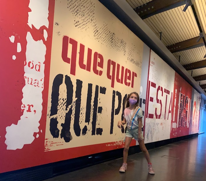 Painel Museu da Lingua Portuguesa