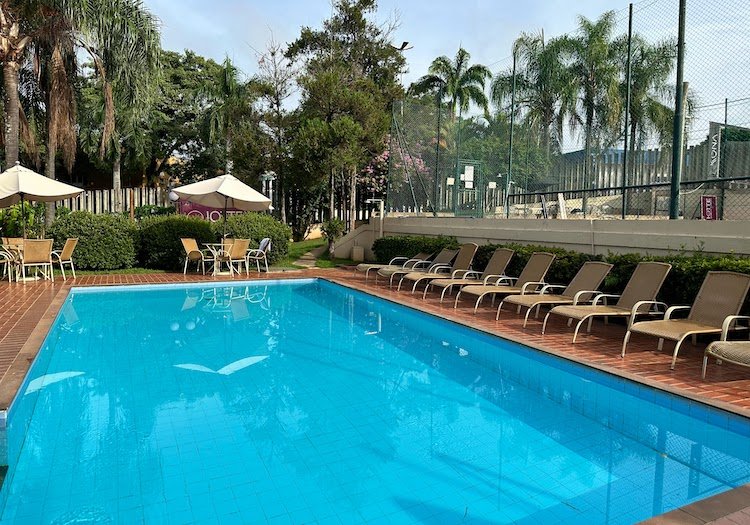 piscina Jaguary hotel Jaguariuna