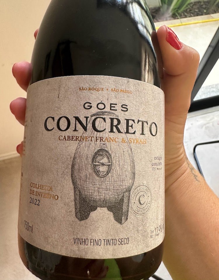 Goes concreto vinho