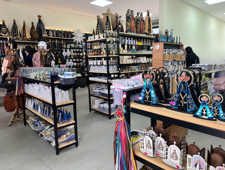 lojinhas em Aparecida