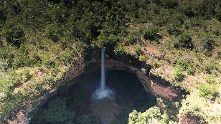 Cachoeira Véu de Noiva Chapada dos Guimarães