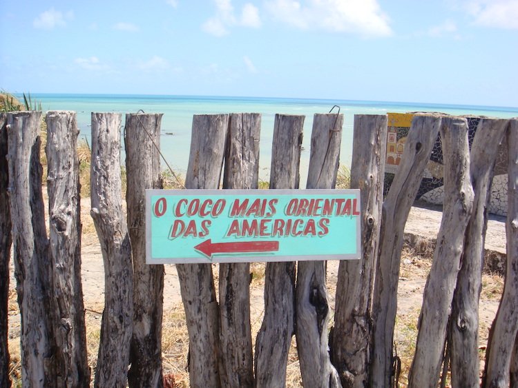 o coco mais oriental das americas
