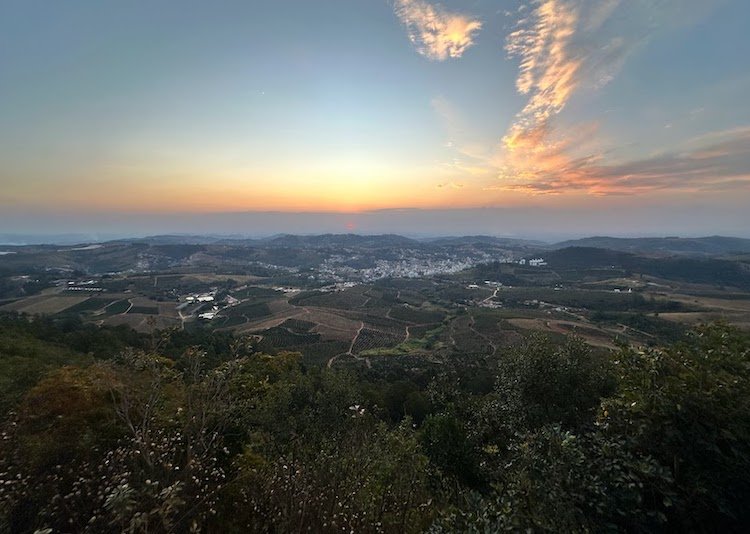 Vista panorâmica do mirante Alto da Serra