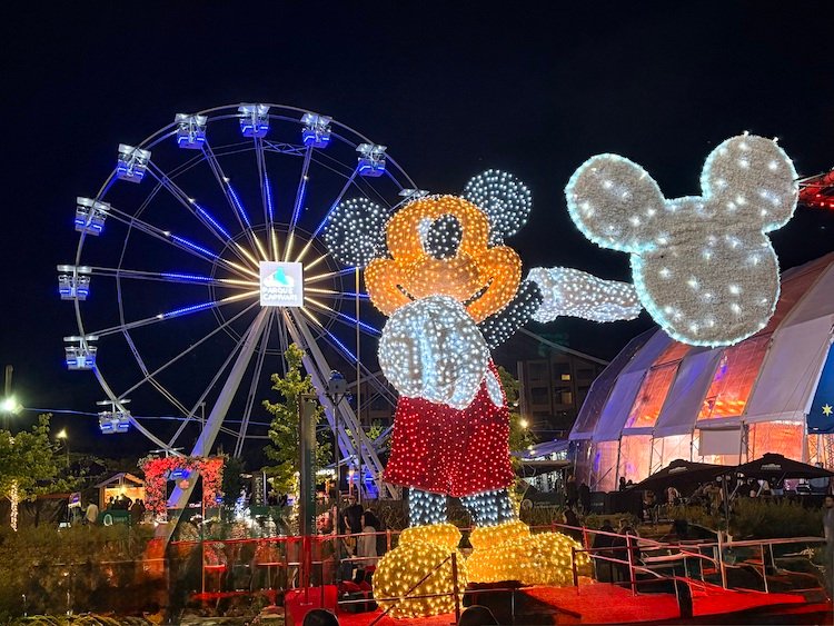 Natal Campos do Jordão Mickey_parque Capivari