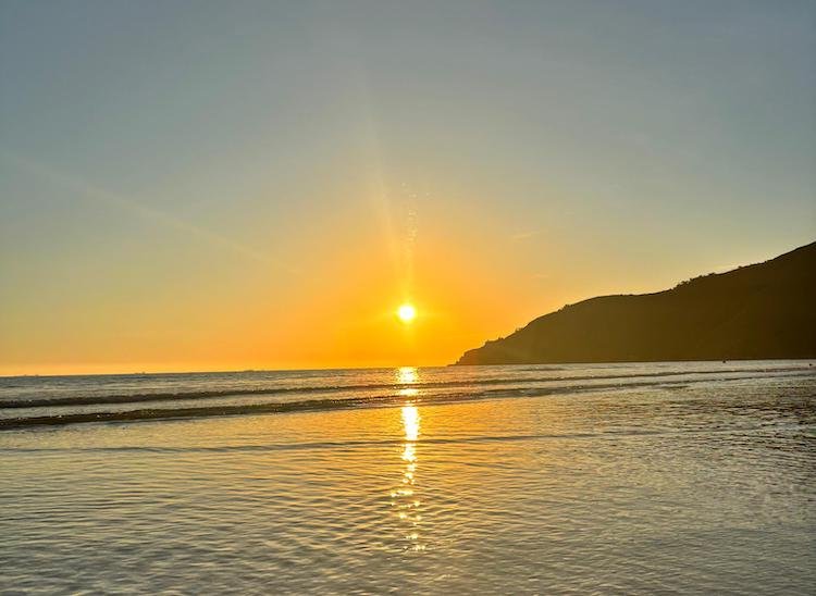 Praia de Barequeçaba_por do sol