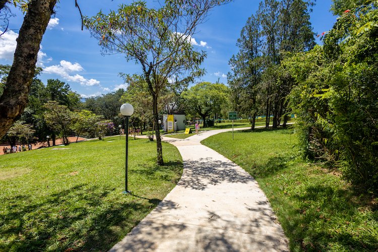 área verde Itapura Eco Resort
