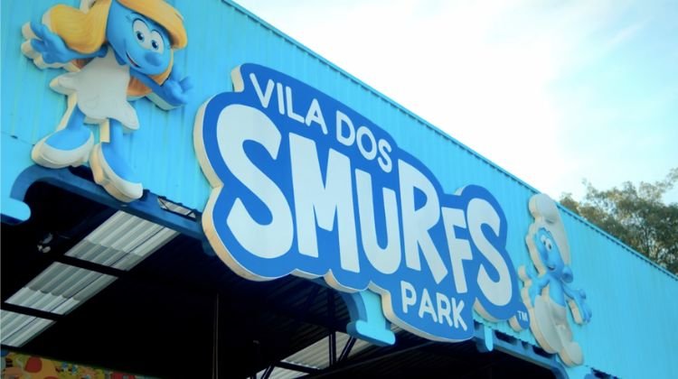 Vila dos Smurfs Park fachada